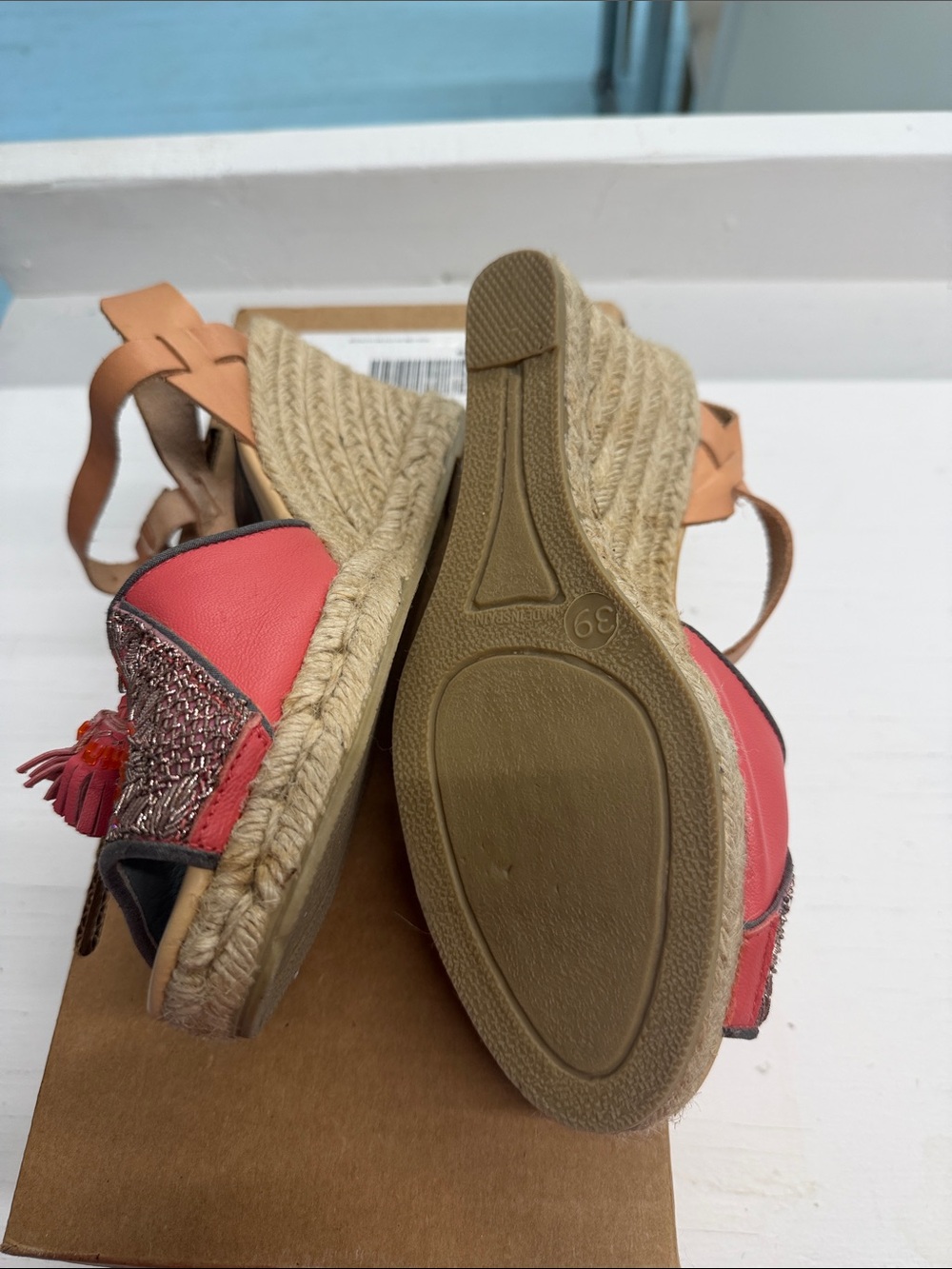 Meher Kakalia Wedge Sandals - Picture 3 of 4